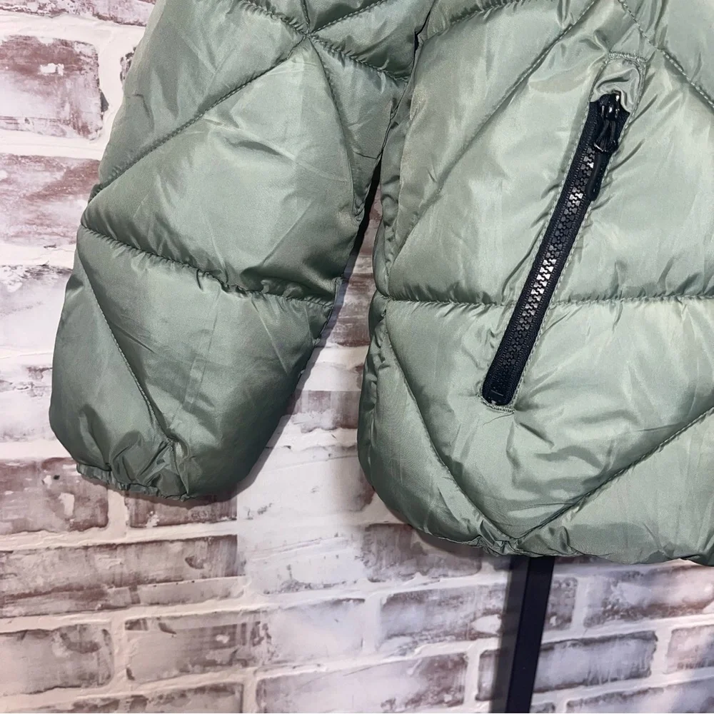 Reebok Olive Quilted Jacket 14/16